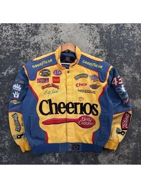 Vintage 90’s JH Design Cheerios Racing Jacket